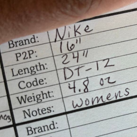 Nike Dri-FIT Women’s Long Sleeve Athletic Training Top Orange Swoosh Compression - Picture 7 of 7